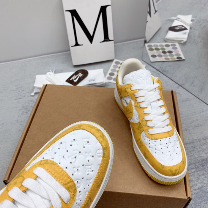 Louis Vuitton x Off White x Air Force 1 Sneaker Size 36-45 9-Color