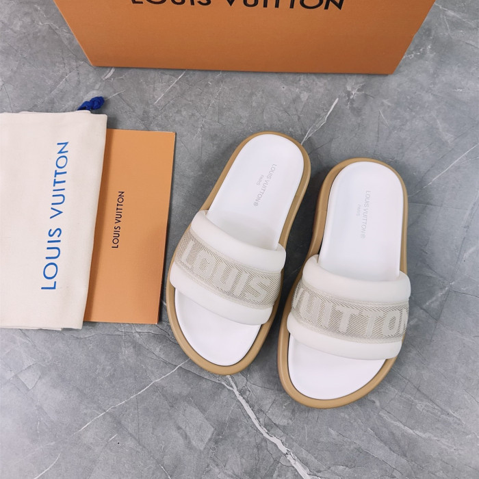 Louis Vuitton Slippers Size 36-46 2-Color