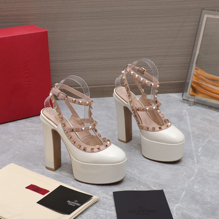 Valentino Rockstud Platform Pumps Size 35-41 6-Color