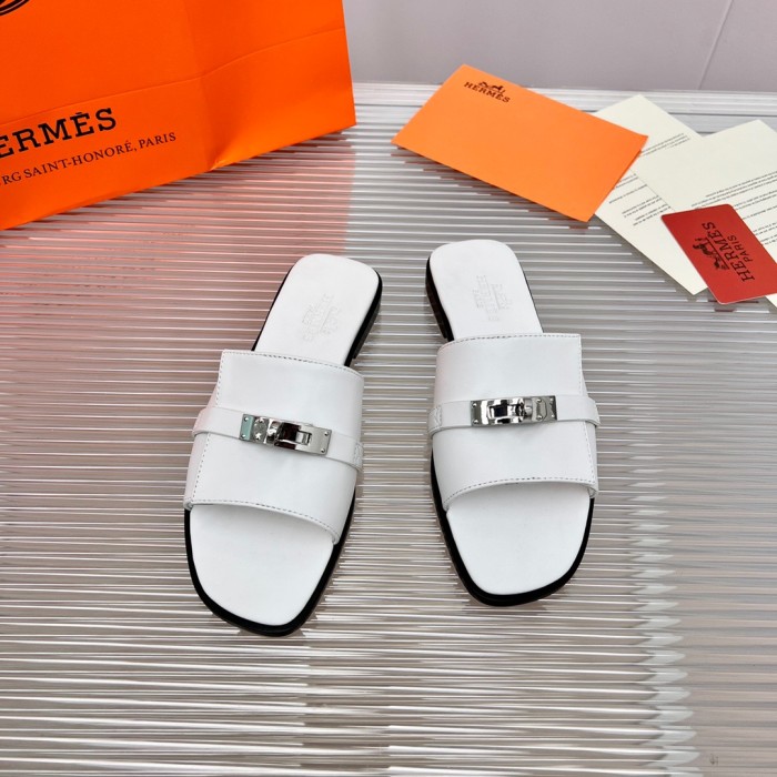 Hermes Gabriel Sandals Size 39-45 4-Color