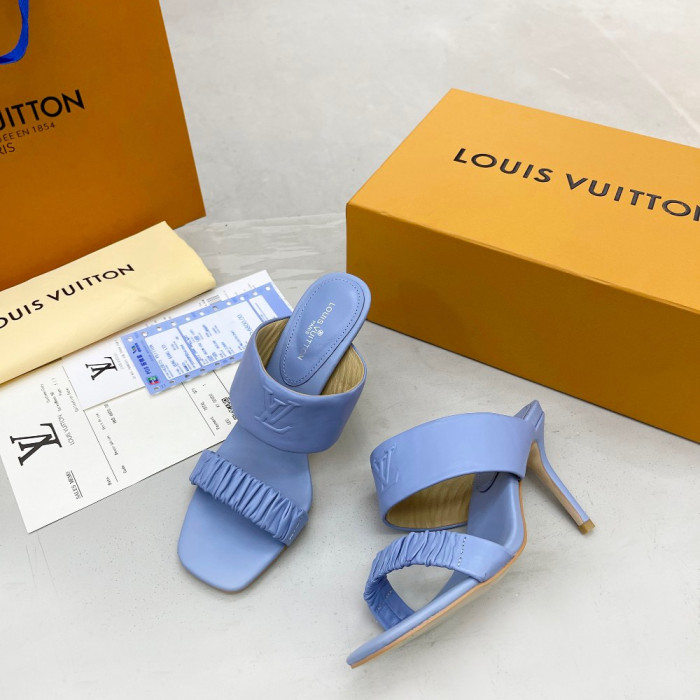 Louis Vuitton Drapy Pumps Size 36-41 Height 8.5cm 4-Color