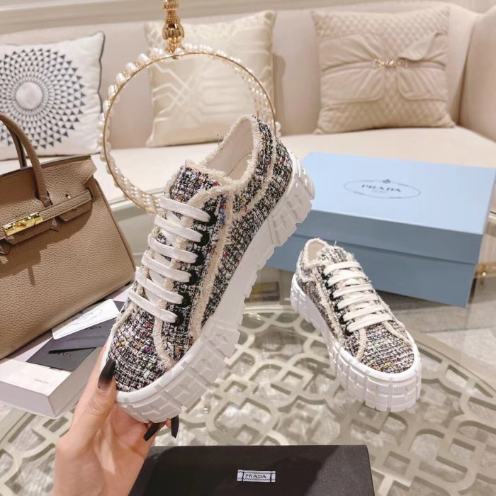 Prada Gabardine Sneaker Size 35-40 4-Color