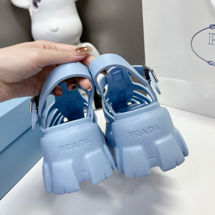 Prada Foam Rubber Sandals Size 35-41 7-Color