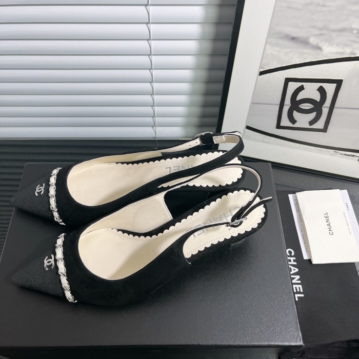 Chanel Slingbacks Pumps Size 35-41 4-Color