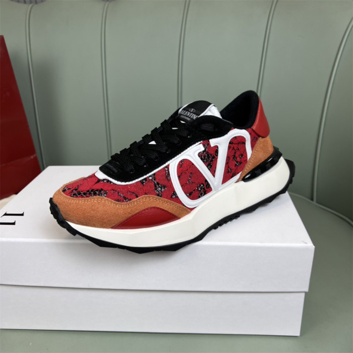 Valentino Lace and Mesh Lacerunner Sneaker Size 36-41 9-Color