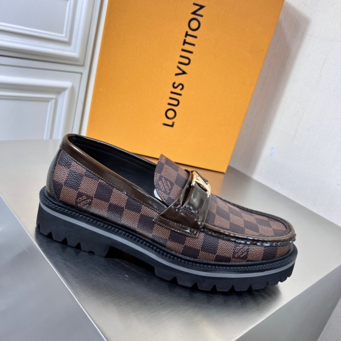 Louis Vuitton MAJOR LOAFER Moccasin Loafers Size 39-45 4-Color