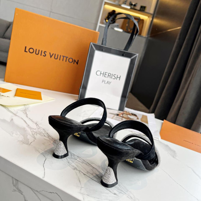 Louis Vuitton Sparkle Pumps Size 36-41 Height 5.5cm 2-Color