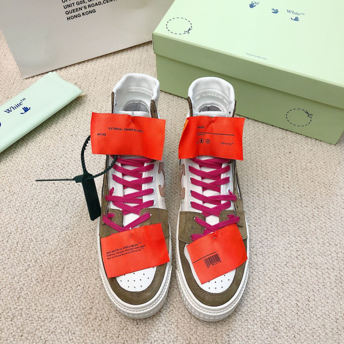 OFF White 3.0 Off Court Suede Canves Sneaker Size 35-45 11-Color