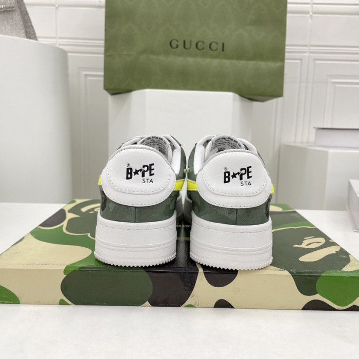Bape STA Sneaker Size 36-45 10-Color