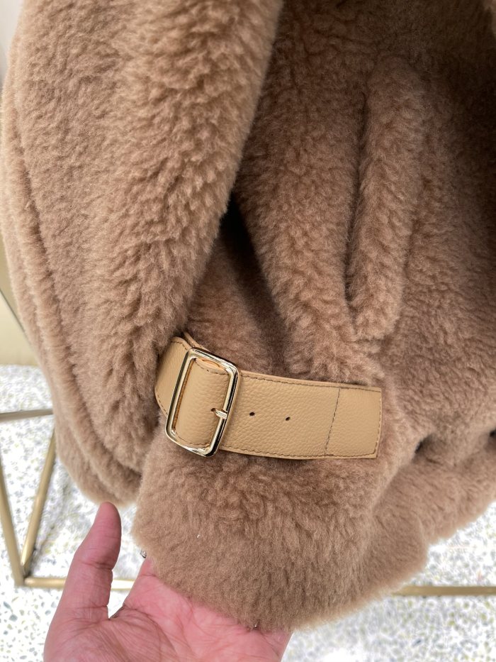 Max Mara Teddy Cristin Short Coat Size 36-40