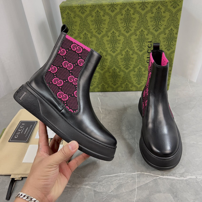 Gucci 23fw New Boots Unisex Size 35-46