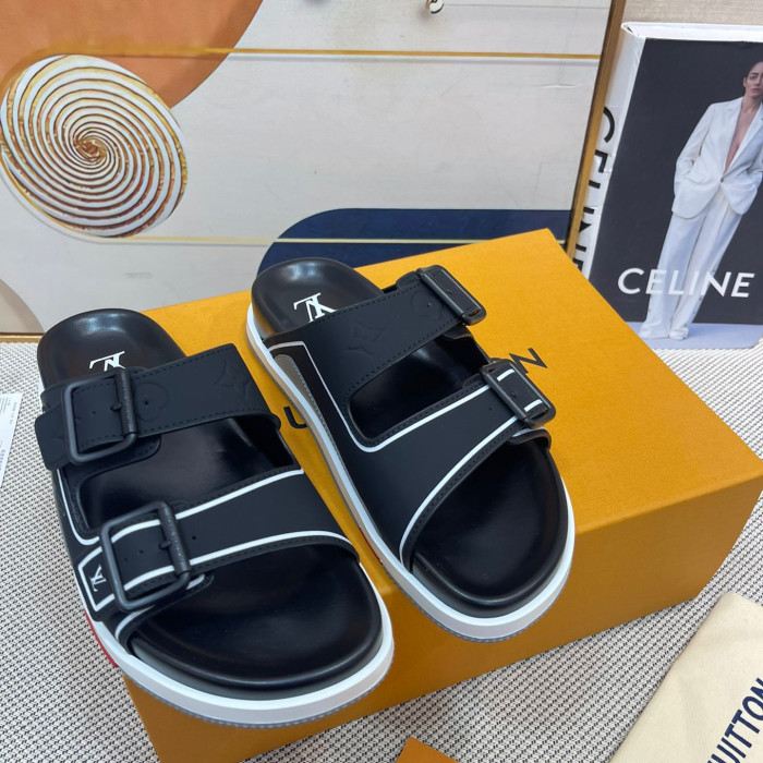 Louis Vuitton LV Trainer Mule Slippers Size 39-45 8-Color