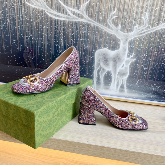 Gucci With Horsebit Pumps Size 35-41 5-Color