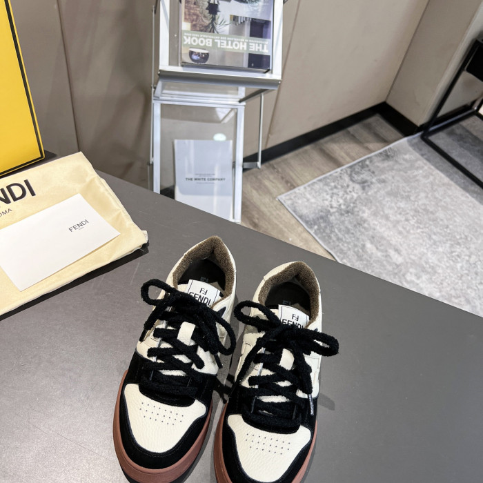 Fendi Match Low Top Sneaker Size 35-45 4-Color