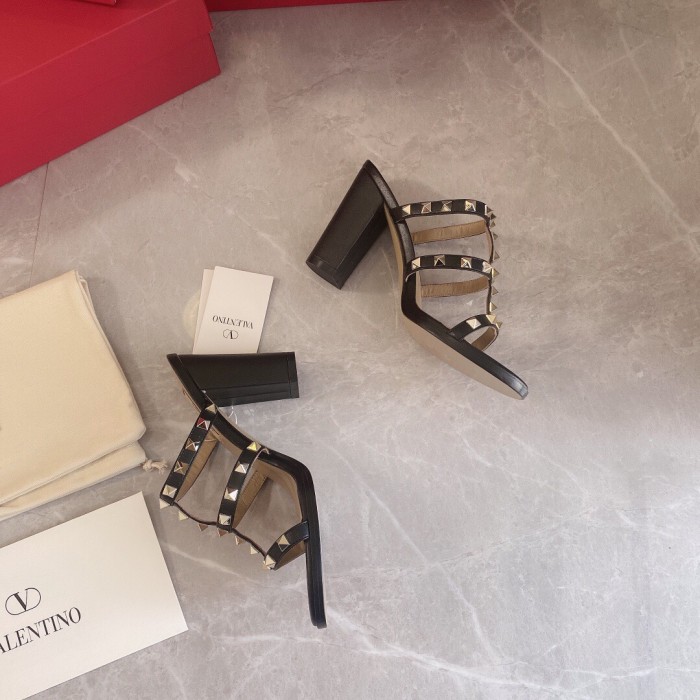 Valentino Rockstud Calfskin Leather Pumps Size 35-41 5-Color
