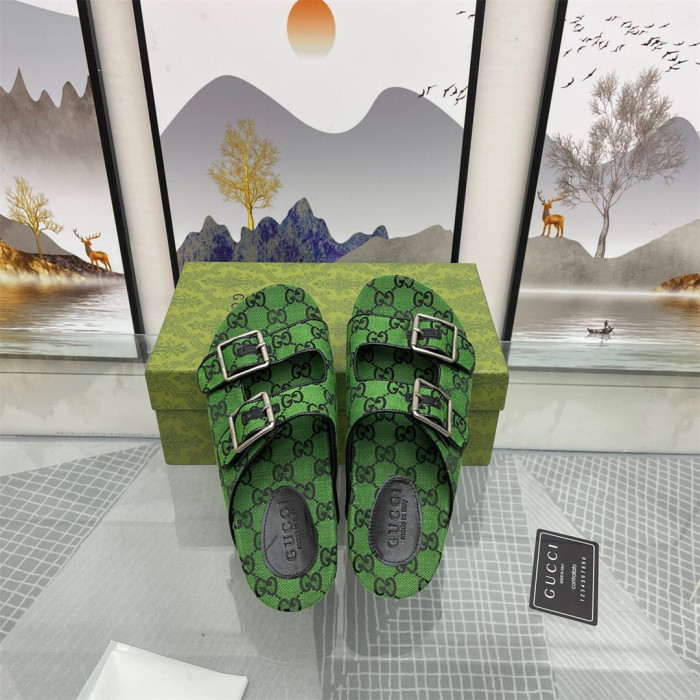 Gucci Sandal Slippers with Straps Size 39-46 5-Color