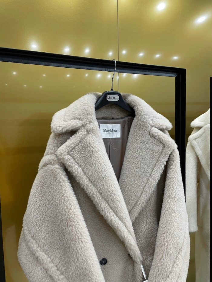Max Mara Teddy 23FW Long Coat Size XS-M