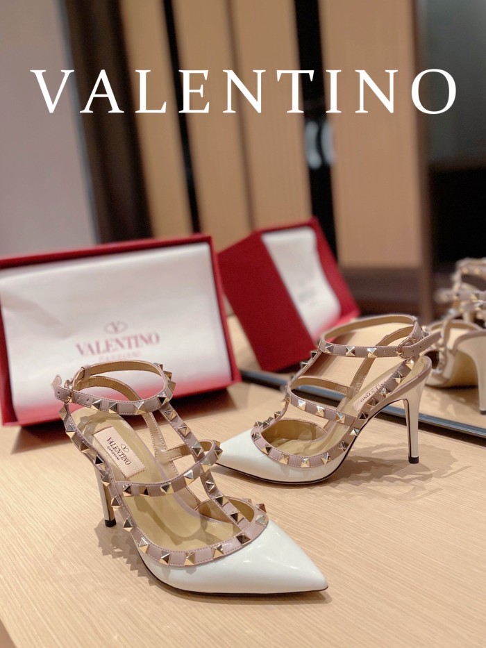 Valentino Rockstud Ankle Strap Pumps Size 35-41 11-Color