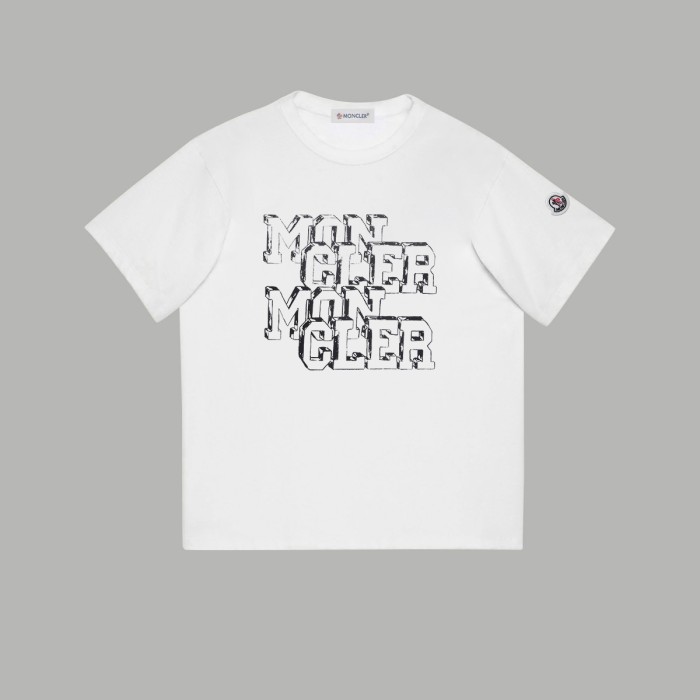 Moncler Unisex T Shirt XS-L 2-Color
