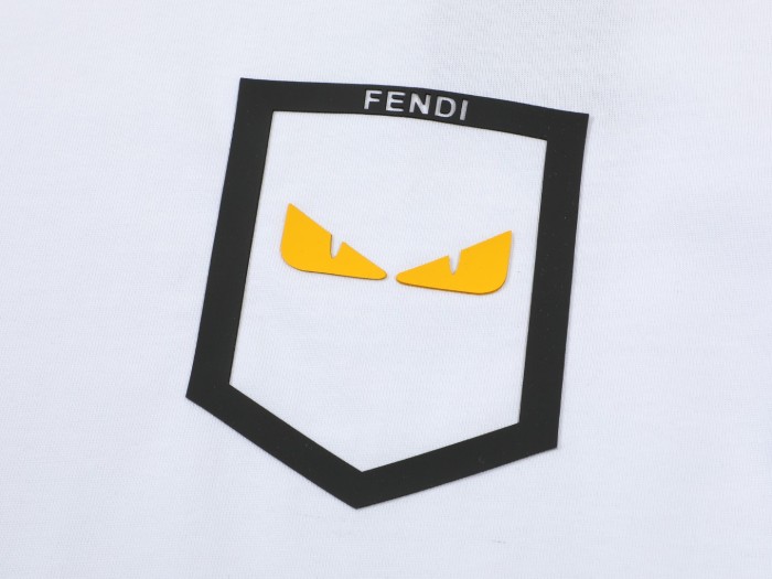 Fendi Unisex T Shirt S-XL 2-Color
