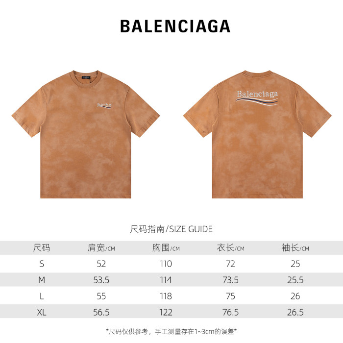 Balenciaga Unisex T Shirt S-XL 7-Color