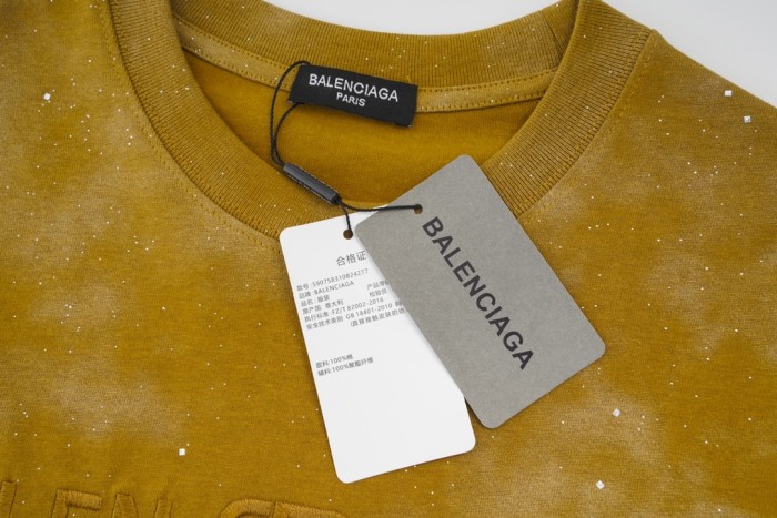 Balenciaga Unisex T Shirt S-XL 3-Color