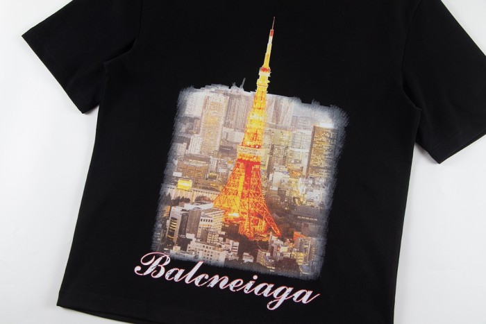 Balenciaga Unisex T Shirt S-XL 2-Color