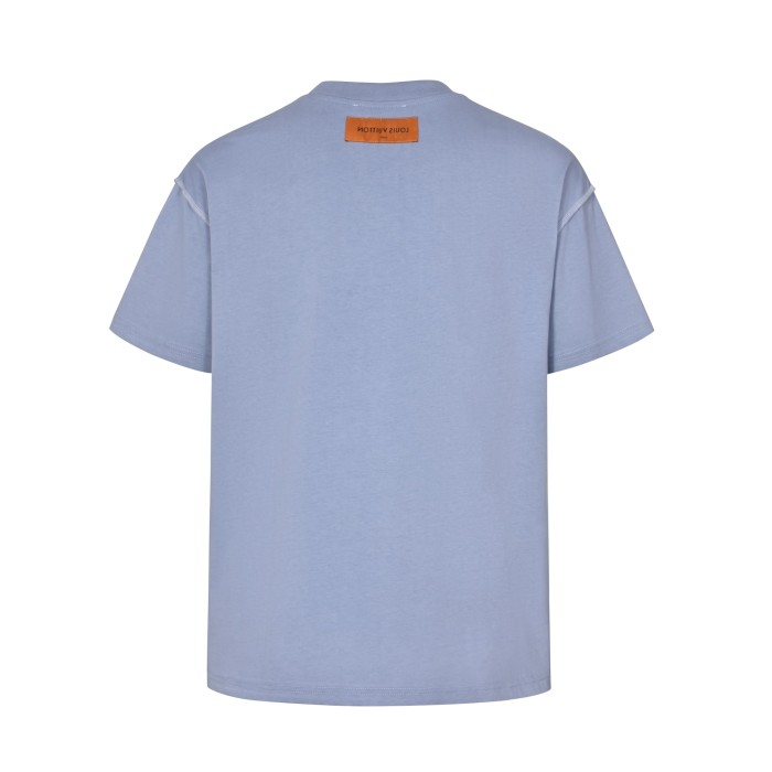 Louis Vuitton Unisex T Shirt S-L 4-Color