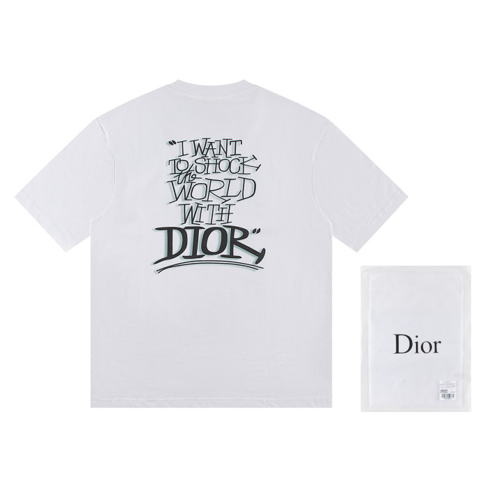 Dior Unisex T Shirt S-XL 2-Color