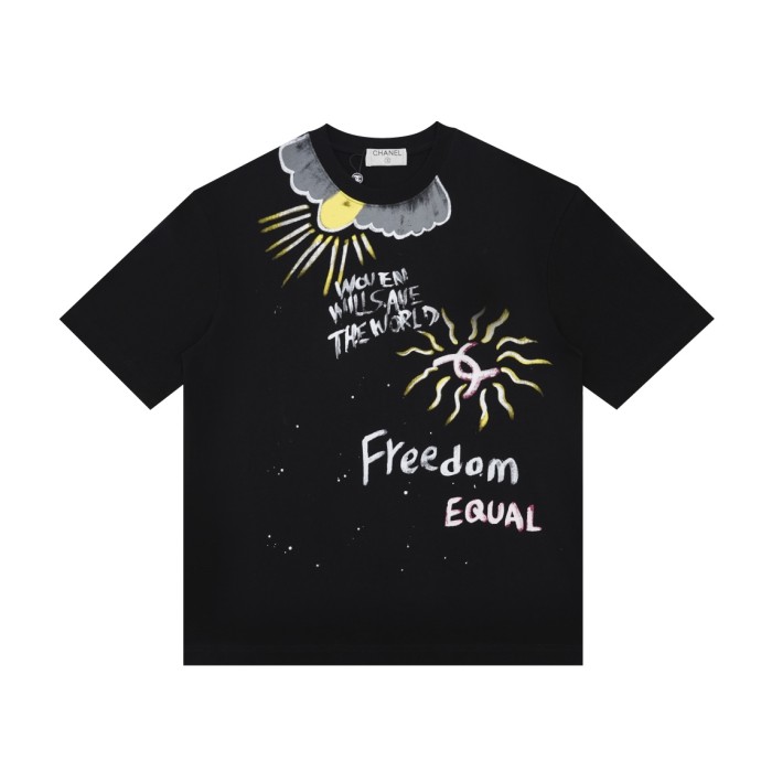 Chanel Unisex T Shirt S-XL 2-Color