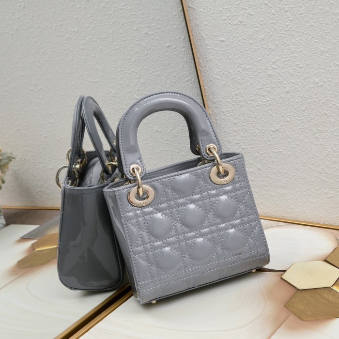 Dior Mini Lady Classic Women Shoulder Bags 17cm