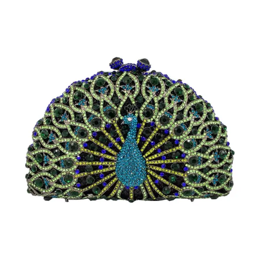 Peacock Evening Clutch