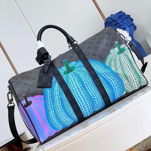 定番 ルイヴィトン×草間彌生 コピー ボストンバッグ M46441