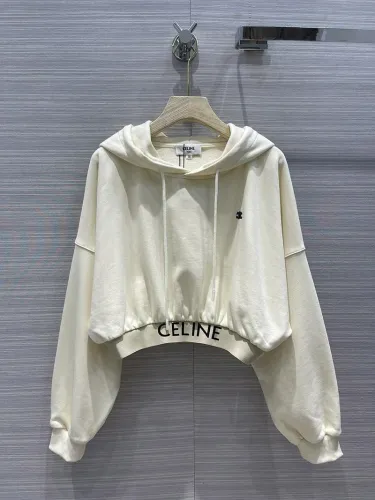 大人気♪【セリーヌ】クロップド スウェット パーカー☆上下セットコピー Cey06986