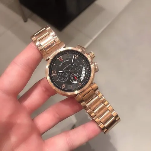 ルイヴィトン 時計 スーパーコピー タンブール ストリート ダイバー メンズ 44mm vup26806