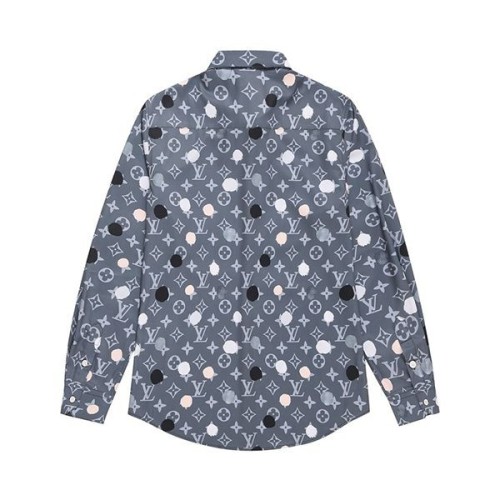 ギフトに最適草間彌生コラボ 偽物 ルイヴィトン PAINTED DOTS シルクシャツ vug63525
