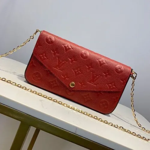 欲しい♡超限定♪ルイヴィトン ショルダーバッグ 偽物 ミニバッグ モノグラム アンプラント ポシェット フェリシー GM M63700
