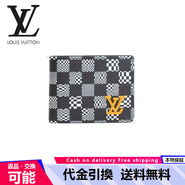 【LOUIS VUITTON】ルイヴィトン 財布 ダミエディストーテッド ポルトフォイユミュルティプル /お札入れ M80171