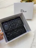 【DIOR】即発！DIOR CARO 三つ折り コンパクトウォレット ミニ財布