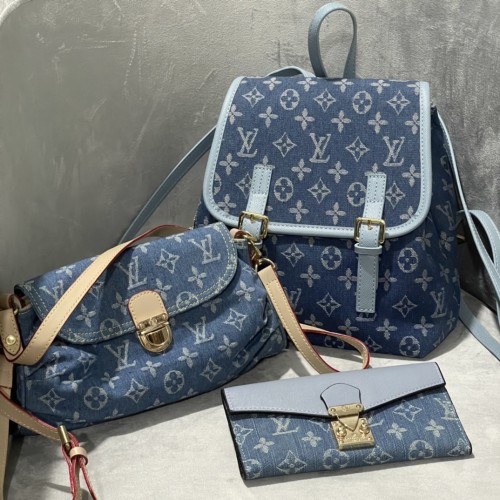 【LOUIS VUITTON】【大人気定番商品】LOUISVUITTON 古い花3点セット お得