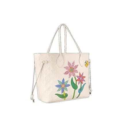 Louis Vuitton 草間彌生コラボ LV × YK ネヴァーフル MM ピンク