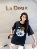 Chanel /シャネル23 ssシティレースプリント半袖Tシャツ