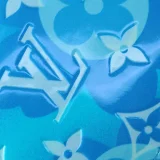 ルイヴィトン ジッピー コインパース モノグラムヴェルニ ブルー 青 パテントレザー ゴールド金具 コンパクトウォレット ラウンドファスナー財布 ミニ フラワー LV ロゴ 美品