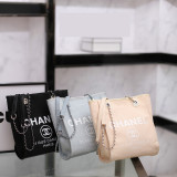 【CHANEL】ドーヴィル トートバッグ