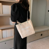 【CHANEL】ドーヴィル トートバッグ