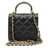 【CHANEL】トップハンドル チェーン ミニバッグ
