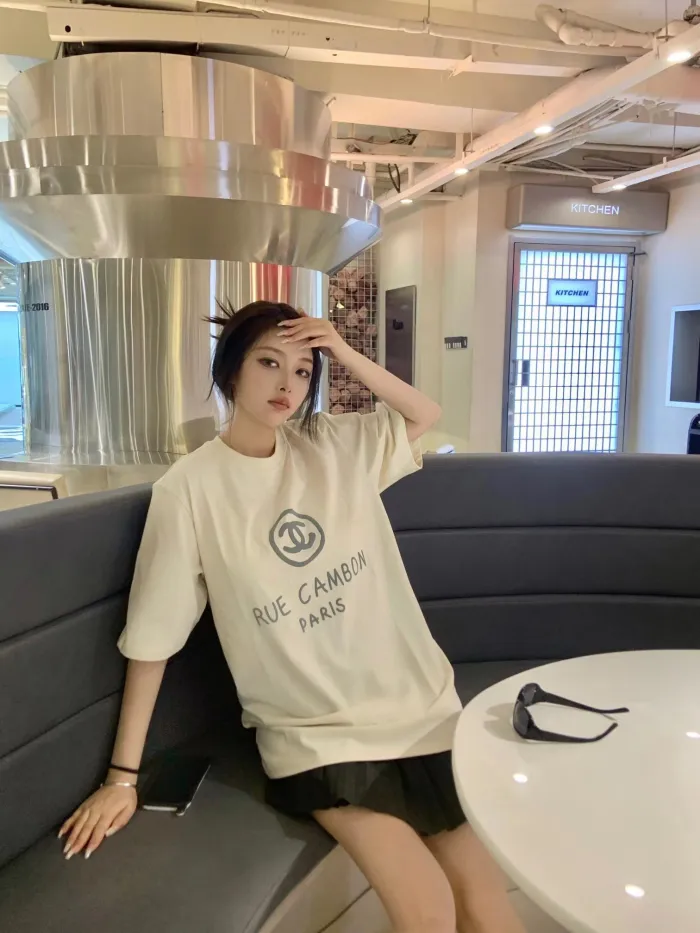 Chanel /シャネル22 ss落書き半袖