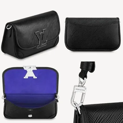 LOUIS VUITTON エピレザー ビュシ NM ショルダーバッグ
