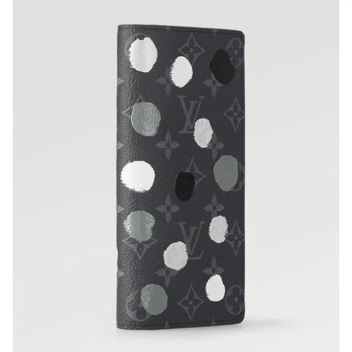 ルイヴィトン LOUIS VUITTON 財布 新作 メンズ 長財布 正規品 新品 M81932 LV × YK ポルトフォイユブラザ 草間彌生 コラボ 2023 限定品 正規ラッピング無料