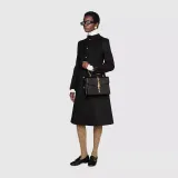 【GUCCI 】グッチ シルビー1969レザーミニトップハンドルバッグ